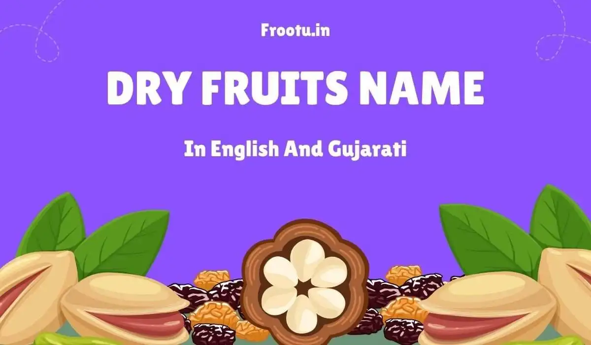 સૂકા મેવા ના નામ | Dry Fruits Name in Gujarati and English